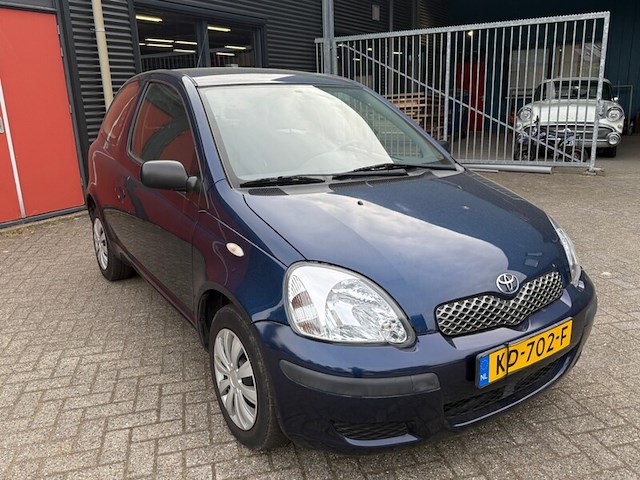 Personenauto, toyota, yaris, 1.0 vvt-i, blauw, 2005 - afbeelding 1 van  24