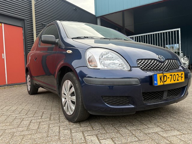 Personenauto, toyota, yaris, 1.0 vvt-i, blauw, 2005 - afbeelding 12 van  24
