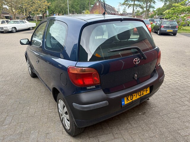 Personenauto, toyota, yaris, 1.0 vvt-i, blauw, 2005 - afbeelding 23 van  24