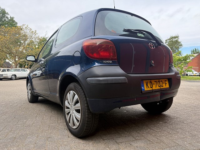 Personenauto, toyota, yaris, 1.0 vvt-i, blauw, 2005 - afbeelding 24 van  24