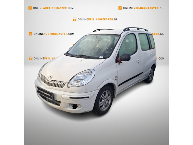 Personenauto toyota, yaris verso, 1.3 vvt-i terra, wit, 2004 - afbeelding 1 van  12