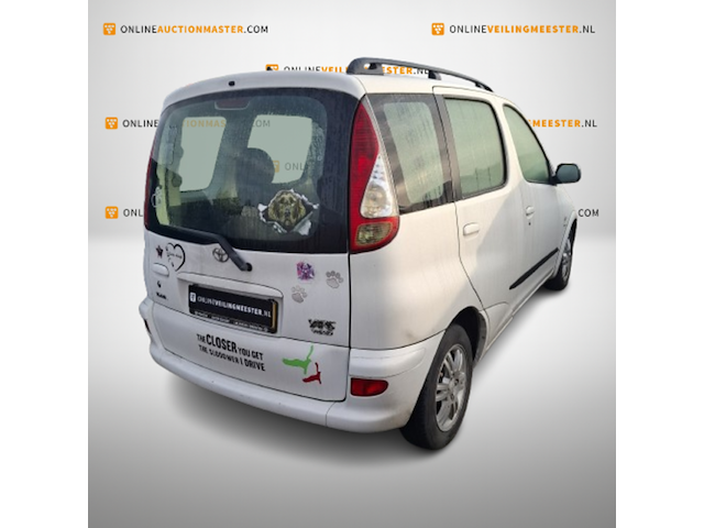 Personenauto toyota, yaris verso, 1.3 vvt-i terra, wit, 2004 - afbeelding 6 van  12