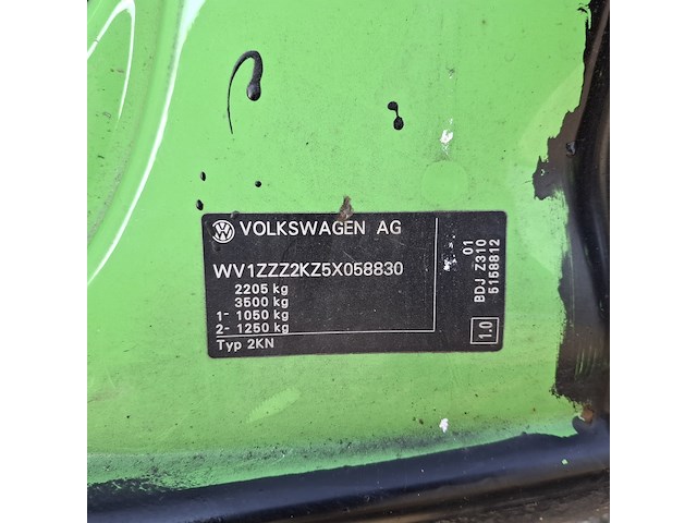 Personenauto, volkswagen, caddy 2.0 sdi, 2005 - afbeelding 16 van  37