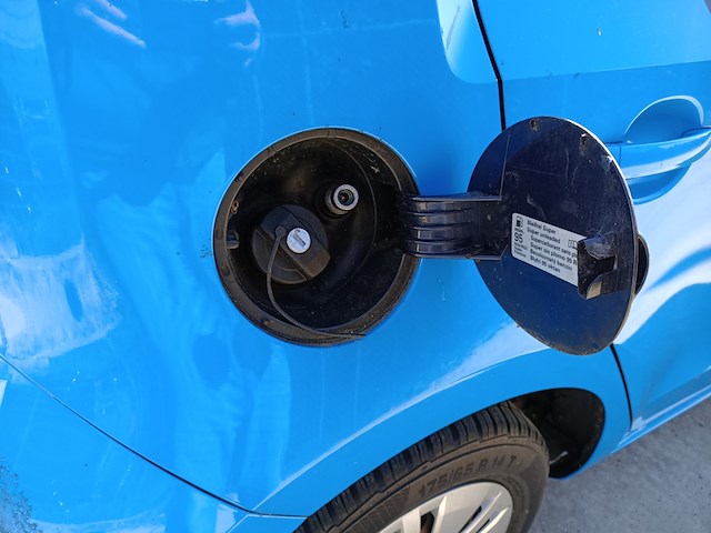 Personenauto, volkswagen, eco up!, 1.0 move up! bluemotion, blauw, 2014 - afbeelding 10 van  26
