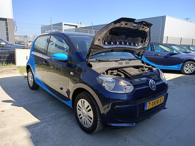 Personenauto, volkswagen, eco up!, 1.0 move up! bluemotion, blauw, 2014 - afbeelding 17 van  26