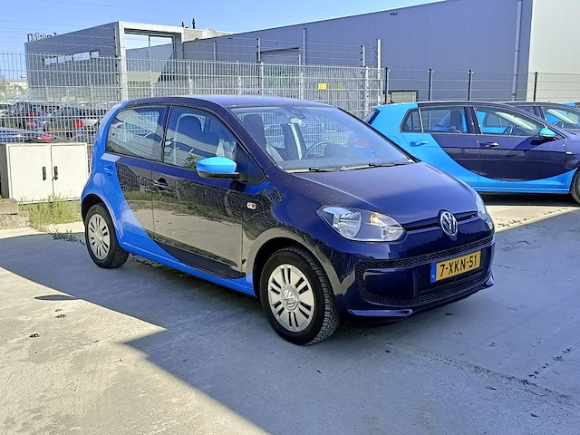 Personenauto, volkswagen, eco up!, 1.0 move up! bluemotion, blauw, 2014 - afbeelding 22 van  26