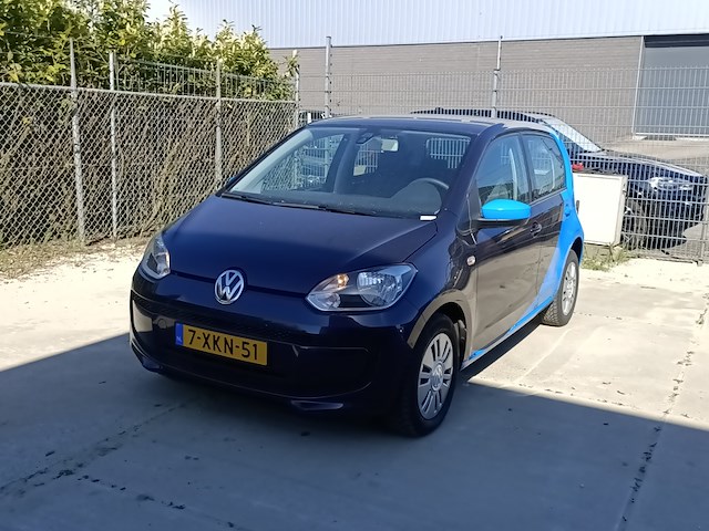Personenauto, volkswagen, eco up!, 1.0 move up! bluemotion, blauw, 2014 - afbeelding 23 van  26