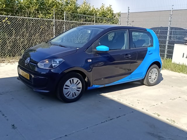 Personenauto, volkswagen, eco up!, 1.0 move up! bluemotion, blauw, 2014 - afbeelding 24 van  26