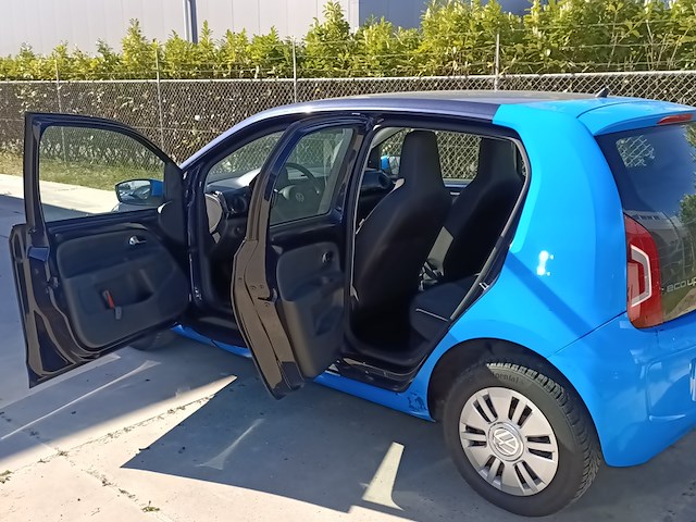 Personenauto, volkswagen, eco up!, 1.0 move up! bluemotion, blauw, 2014 - afbeelding 26 van  26