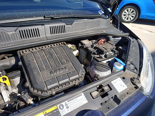 Personenauto, volkswagen, eco up!, 1.0 move up! bluemotion, blauw, 2014 - afbeelding 14 van  26