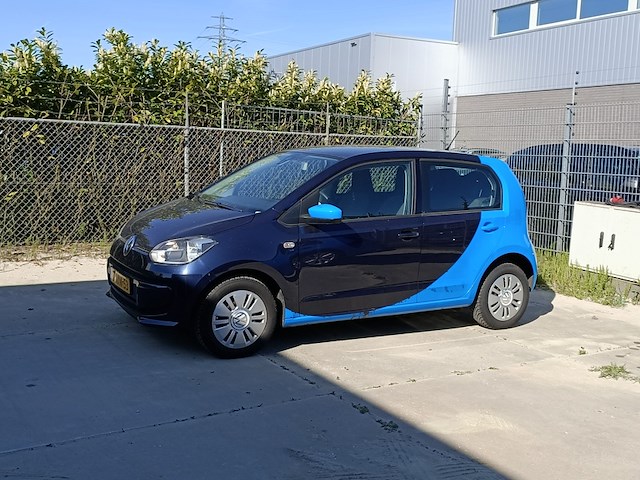 Personenauto, volkswagen, eco up!, 1.0 move up! bluemotion, blauw, 2014 - afbeelding 12 van  26