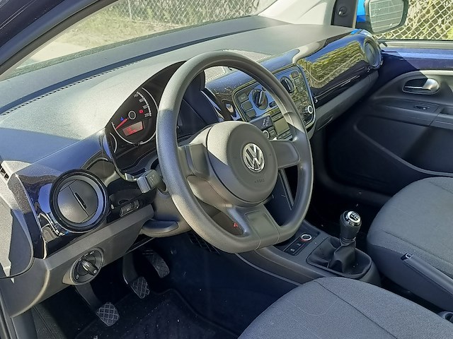 Personenauto, volkswagen, eco up!, 1.0 move up! bluemotion, blauw, 2014 - afbeelding 26 van  26