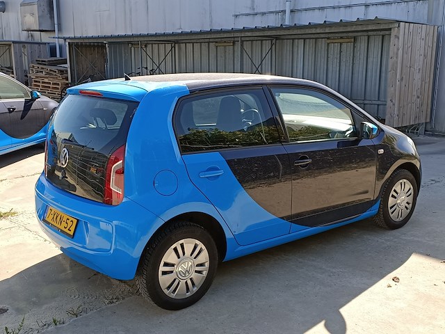 Personenauto, volkswagen, eco up!, 1.0 move up! bluemotion, blauw, 2014 - afbeelding 24 van  28