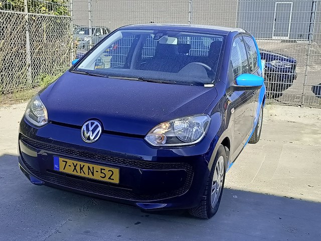 Personenauto, volkswagen, eco up!, 1.0 move up! bluemotion, blauw, 2014 - afbeelding 27 van  28