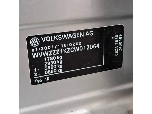 Personenauto, volkswagen, golf, 1.2 tsi trendline, 2011 - afbeelding 60 van  73