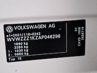 Personenauto, volkswagen, golf 1.4, 2009 - afbeelding 46 van  54