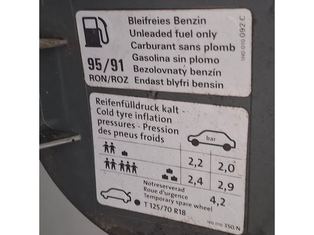 Personenauto, volkswagen, golf, 1.4 trendline, 2004 - afbeelding 63 van  79