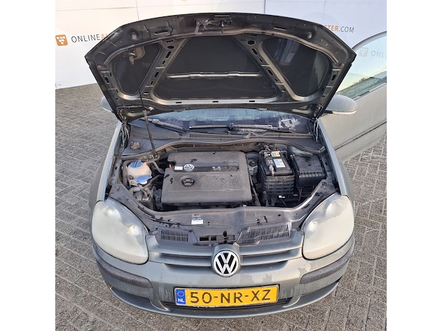 Personenauto, volkswagen, golf, 1.4 trendline, grijs, 2004 - afbeelding 10 van  41