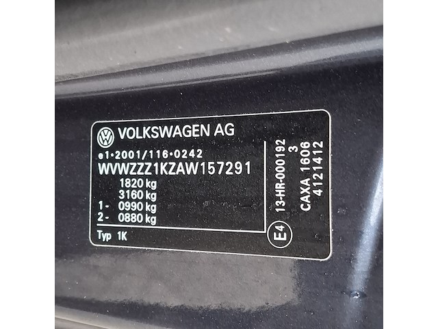 Personenauto volkswagen, golf 1.4 tsi, grijs, bouwjaar 2010 - afbeelding 37 van  45