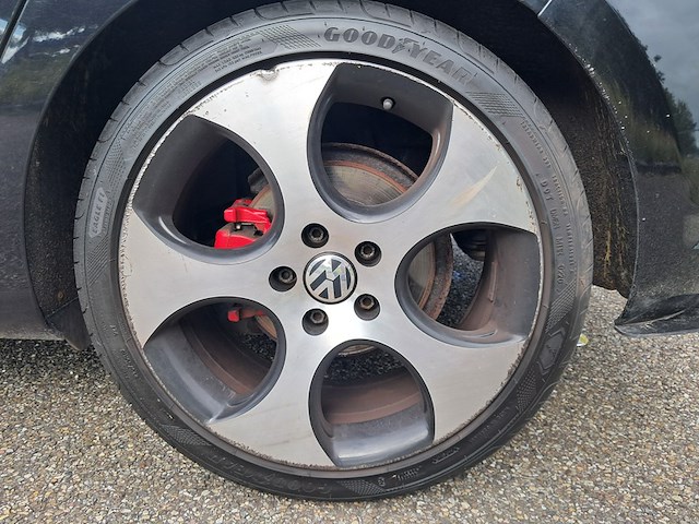 Personenauto, volkswagen, golf, 2.0 gti, zwart, 2010 - afbeelding 3 van  60