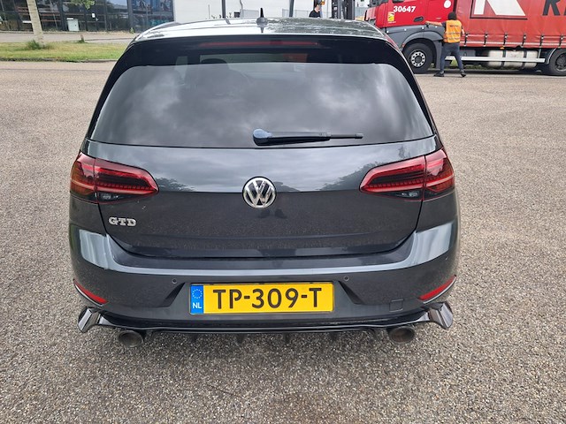 Personenauto, volkswagen, golf 7.5 gtd 2.0 diesel, donkergrijs / antraciet, 2016 - afbeelding 34 van  65