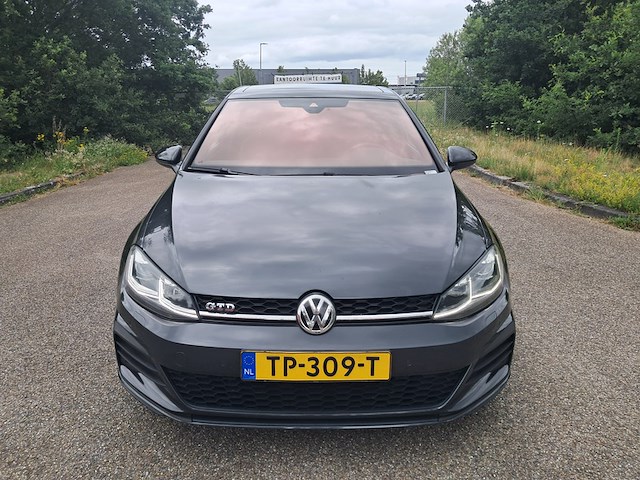 Personenauto, volkswagen, golf 7.5 gtd 2.0 diesel, donkergrijs / antraciet, 2016 - afbeelding 64 van  65