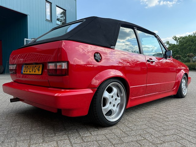 Personenauto, volkswagen, golf cabriolet, 1.8, rood, 1988 - afbeelding 5 van  27
