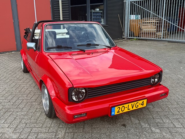 Personenauto, volkswagen, golf cabriolet, 1.8, rood, 1988 - afbeelding 11 van  27