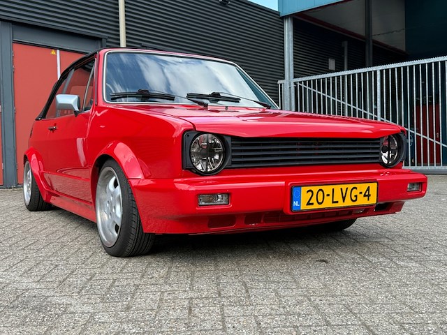 Personenauto, volkswagen, golf cabriolet, 1.8, rood, 1988 - afbeelding 12 van  27
