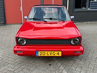 Personenauto, volkswagen, golf cabriolet, 1.8, rood, 1988 - afbeelding 21 van  27