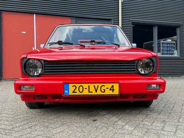 Personenauto, volkswagen, golf cabriolet, 1.8, rood, 1988 - afbeelding 22 van  27