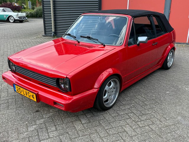 Personenauto, volkswagen, golf cabriolet, 1.8, rood, 1988 - afbeelding 23 van  27
