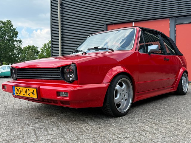 Personenauto, volkswagen, golf cabriolet, 1.8, rood, 1988 - afbeelding 24 van  27