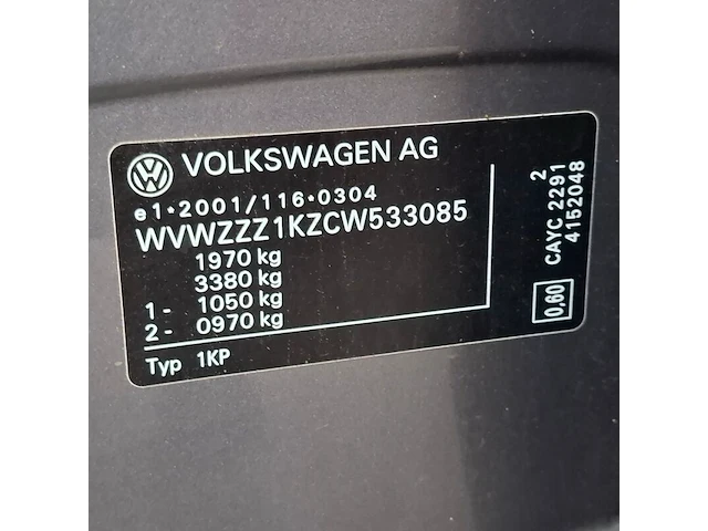 Personenauto, volkswagen, golf plus 1.6 tdi, 2011 - afbeelding 64 van  79