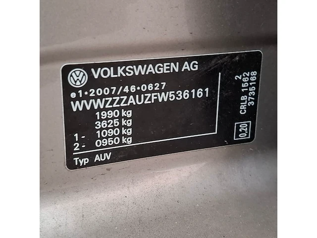 Personenauto, volkswagen, golf sportsvan 2.0 tdi, 2014 - afbeelding 61 van  79