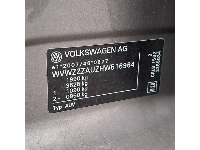 Personenauto, volkswagen, golf sportsvan - afbeelding 36 van  52