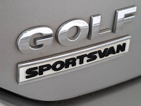 Personenauto, volkswagen, golf sportsvan - afbeelding 54 van  61