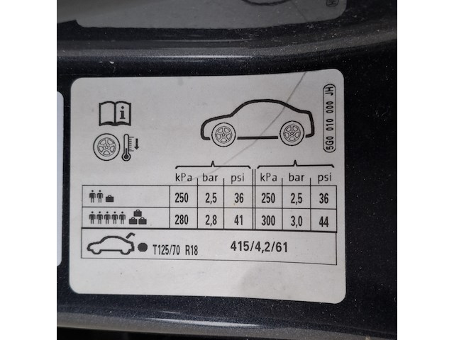 Personenauto, volkswagen, golf - afbeelding 39 van  52
