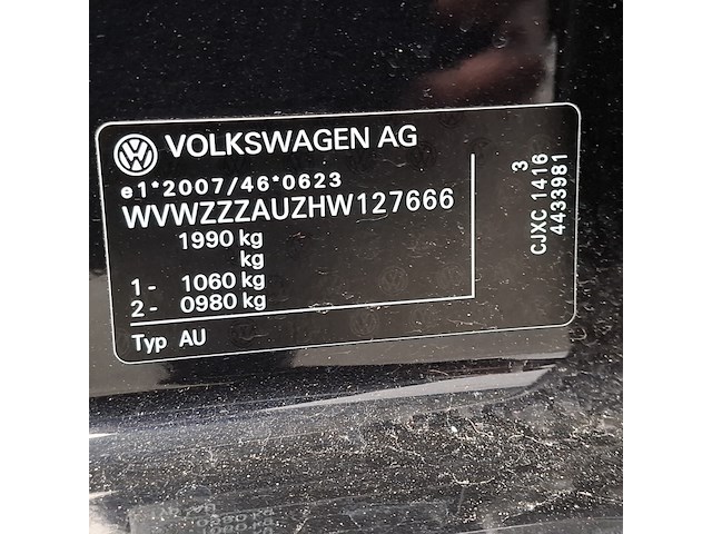 Personenauto, volkswagen, golf - afbeelding 35 van  50