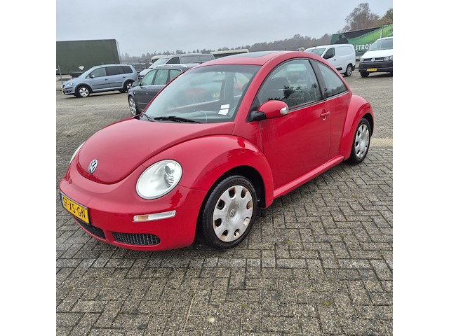 Personenauto volkswagen, new beetle 1.9 tdi highline, rood, bouwjaar 2007 - afbeelding 1 van  1