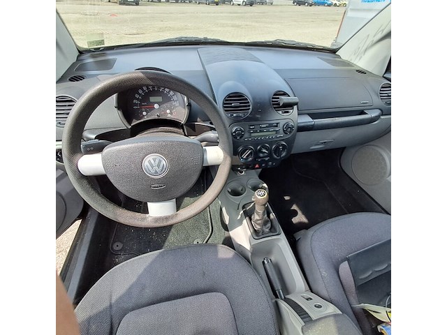 Personenauto, volkswagen, new beetle cabriolet, 1.4, zwart, 2005 - afbeelding 3 van  13