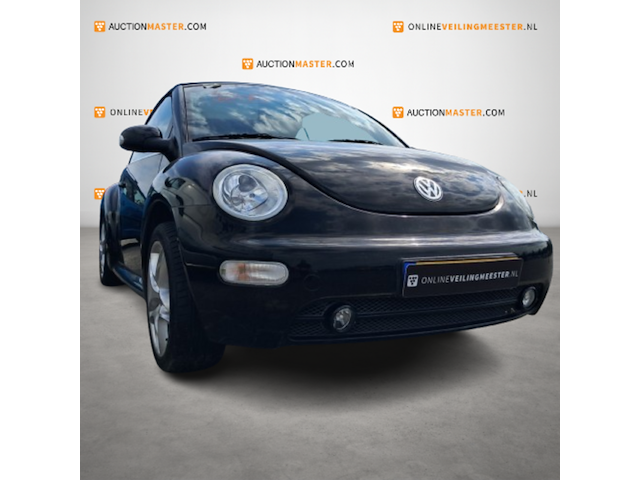 Personenauto, volkswagen, new beetle cabriolet, 1.4, zwart, 2005 - afbeelding 7 van  13