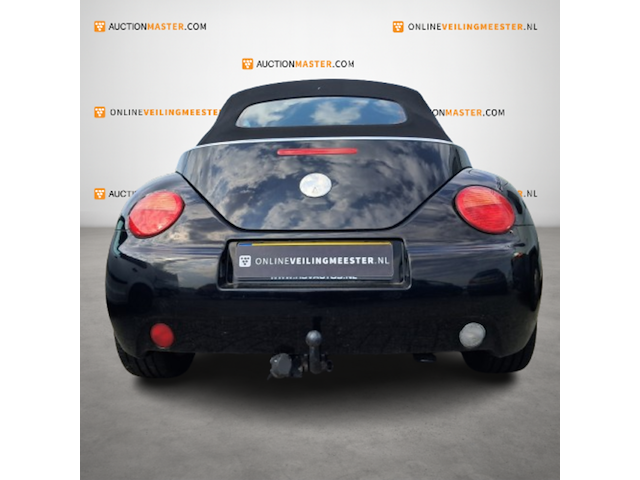 Personenauto, volkswagen, new beetle cabriolet, 1.4, zwart, 2005 - afbeelding 10 van  13