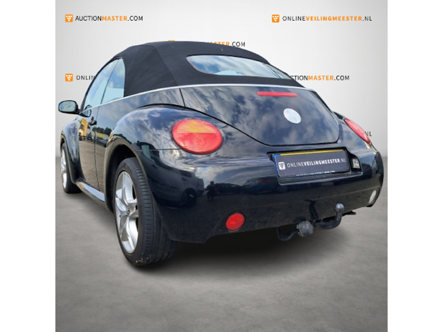 Personenauto, volkswagen, new beetle cabriolet, 1.4, zwart, 2005 - afbeelding 11 van  13