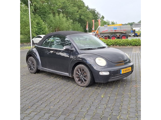 Personenauto, volkswagen, new beetle cabriolet, 1.6, zwart, 2004 - afbeelding 47 van  49