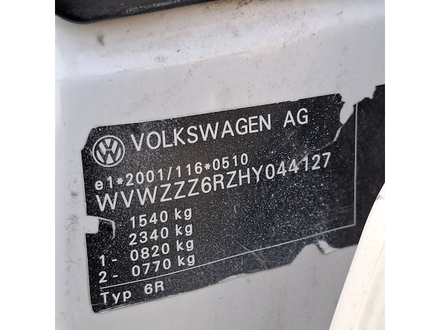 Personenauto, volkswagen, polo, 1.0 comfortline, 2016 - afbeelding 38 van  52