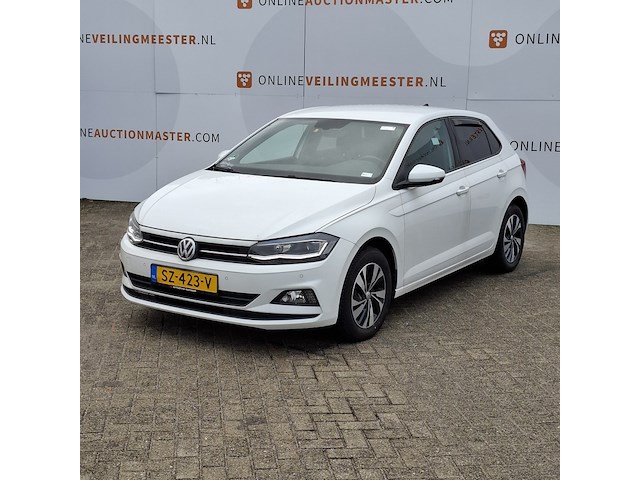 Personenauto volkswagen, polo 1.0 tsi comfortline, wit, bouwjaar 2018 - afbeelding 1 van  42
