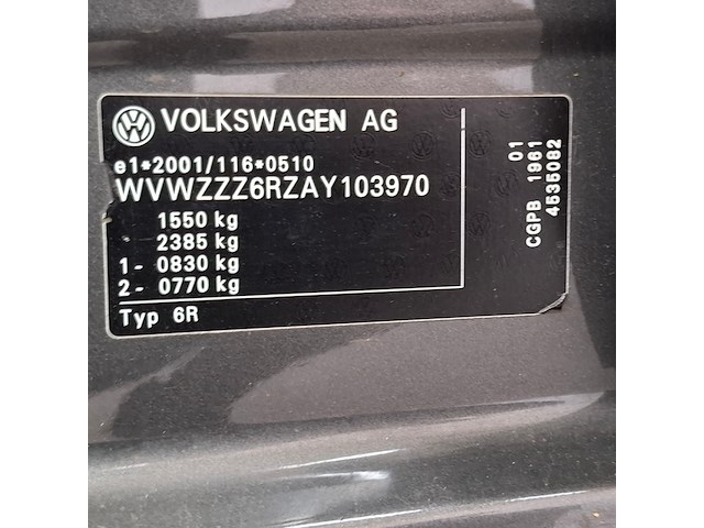 Personenauto, volkswagen, polo, 1.2 easyline, 2009 - afbeelding 52 van  68