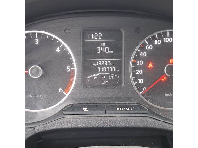 Personenauto volkswagen, polo 1.2, grijs, bouwjaar 2012 - afbeelding 10 van  38