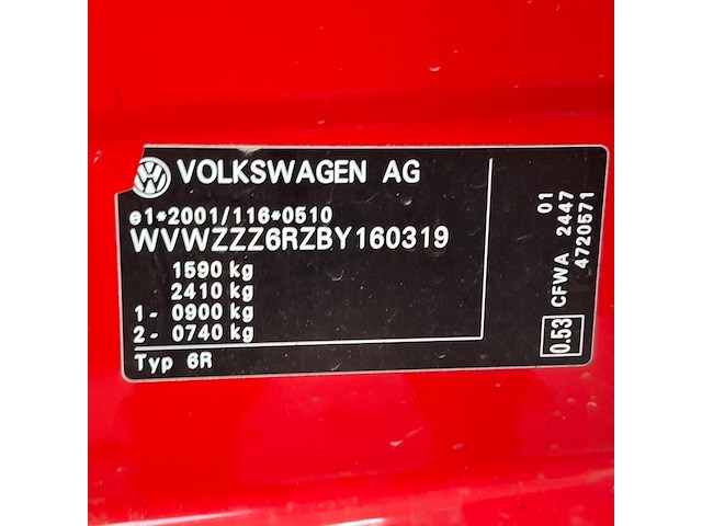 Personenauto, volkswagen, polo, 1.2 tdi bluemotion comfortline, 2011 - afbeelding 53 van  71